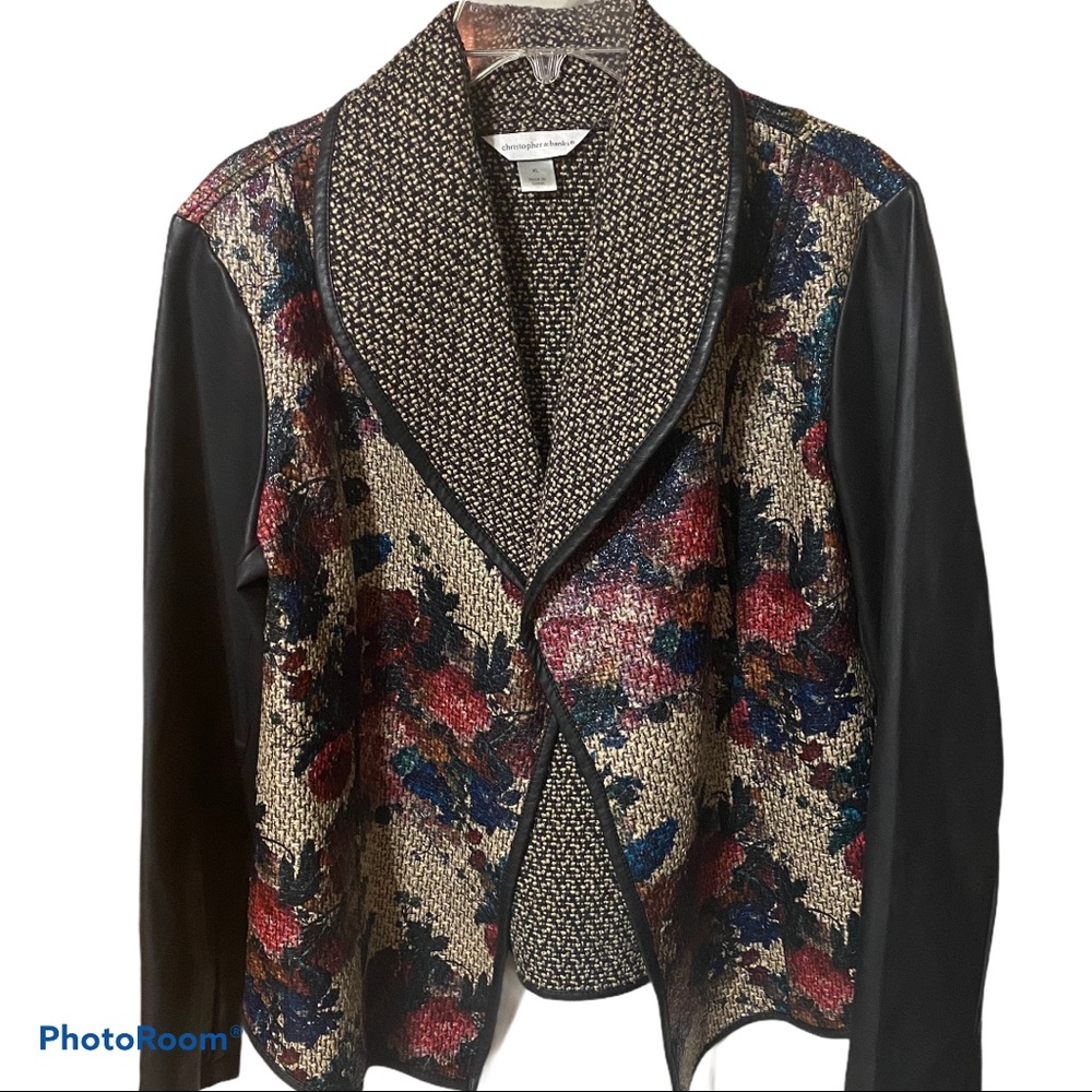 Christopher & Banks open drape front jacket